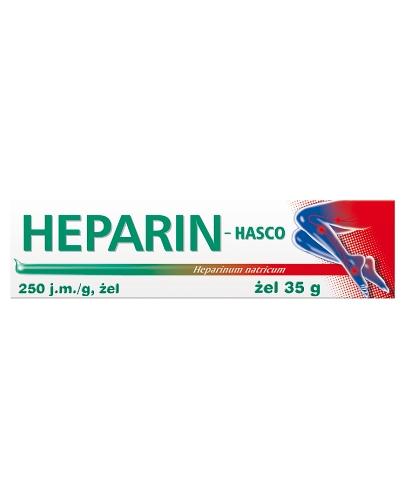 Heparin-Hasco, 250 j.m./1 g, żel, 35 g